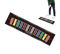 Golf Training Aid,Attrezzatura da allenamento portatile e pieghevole - Tappetini per allenamento dello swing golf,per ragazzi/e, familiari e amici, uomini e donne, indoor