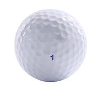 Golf Training Ball Double Layer - Swing Assist Practice Equipment, High Obstacle Control Improvement Aid Item, Lightweight Support Gear Tool, White Performance Practice Ball | Women Practicee, Senior