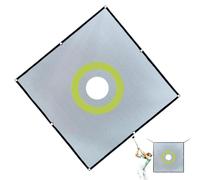 Golf Training Mat Silenzioso Leggero Pieghevole Swing Putting Trainer | Tappetini da golf per pratica all'aperto per prato, garage, cortile, papà, uomini, sport, gioco di allenamento
