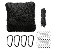 Golf Training Net - Multi-Sports Ball Practice Netting | 300x300cm Nylon Net with 4 Carabiners for Indoor Outdoor Yard Lawn Soccer Baseball Football Hockey Practice Training