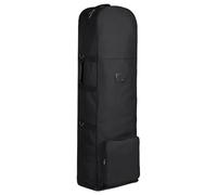 Golf Travel Bag with Wheels, Foldable Equipment Carrier, Weather-Resistant Sports Accessory, Rolling Storage Pouch for Outdoors, Commuting, Vacation, Backpacking, Tournaments
