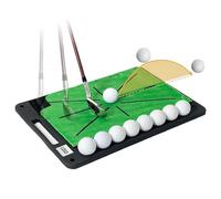Golf Turf - Tappetino per esercizi - Superficie interna esterna e artificiale | Set di tappetini portatili, base da golf in gomma per allenamento di precisione, piattaforma compatta per racchette