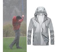 Golf Ultralight Impermeabile Pelle-amichevole Felpa con cappuccio da