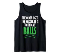 Golf Umorismo Diventare Difficile Trovare Le Mie Palle Golf Golfista Canotta