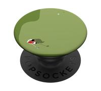 Golf verde dall'alto, pallina da golf Putt, regalo per golfisti PopSockets PopGrip Adesivo