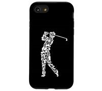 Golf vintage Golf Art Old School Golf Putter Golf palla da golf Custodia per iPhone SE (2020) / 7/8