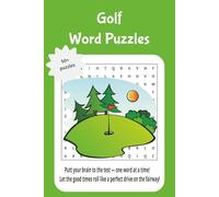 Golf word puzzles: Putt your brain to the test - one word at a time! Let the good times roll like a perfect drive on the fairway!