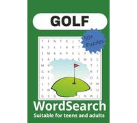 Golf Word Search Book: Word Searches with Easy to Read Print about Golf, Putting, Friends and More 6x9 inches, 110 pages / 50+ Puzzles ... Gift for Friends, Holidays and Free Times