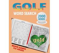 Golf Word Search for Adults: Relaxing Golf-Themed Puzzles for Brain Exercise and Fun