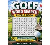 Golf Word Search Puzzle Book: 100 Large Print Puzzles for Golf Fans
