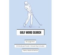 Golf Word Search Puzzle Book