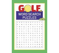 Golf Word Search Puzzle Book: 60 Golf-Themed Word Search Puzzles for Adults & Teens | Fun & Relaxing Brain Games for Golf Lovers | Travel Size 6x9 with Solutions