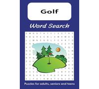 Golf Word Search Puzzle Book: A Fun and Challenging Golf-Themed Activity for Enthusiasts