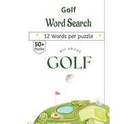Golf Word Search Puzzle Book: Golf-Themed Word Searches | Compact 6x9 Gift Book