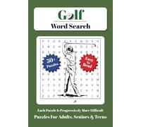 Golf Word Search Puzzle Book: Word Searches with Easy to Read Print about, Golf, Golf Strategy, Golf Shots and More | 6x9 inches | 50+ Puzzles... Gift for Vacations, Holidays and Free Times