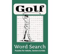 Golf Word Search Puzzle Book: Word Searches with Easy to Read Print about Golf, Golfing, Golf Recreation and More | 6 x 9 inches, 110 pages | 50+ Puzzles...Gift for Vacations, Holidays and Free Times