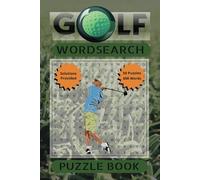 Golf Wordsearch Puzzle Book: Word Searches with Easy to Read Print about Golf | 6x9 inches, 77 Pages | 50 puzzles....Gift for ... Holidays, Relaxation and Avid Golfers