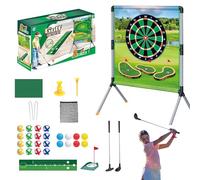Golf Yard Game, Outdoor Golf Game, Games for Adults Outdoor, Sports Toys with Balls Tees Putting Mat, Outside Attivities for Training Practice Kids Family Fun Party Beach Camping