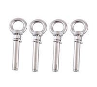 Golfare di ancoraggio ad espansione for anello M10 da 4 pezzi, vite di espansione in acciaio inossidabile 304 for muro di mattoni di cemento(M10x60mm)
