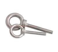 golfare di sollevamento, Bullone ad occhiello in acciaio 304 M3 M4 M5 M6 M8 M10 M12 M14 M16 M20 di sollevamento marino Vite anello Foro for cavi Bulloni(60mm,M3(2pcs))