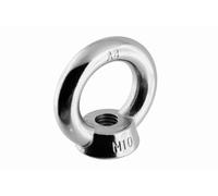 Golfare femmina 10mm, DIN 582, acciaio inossidabile AISI 316