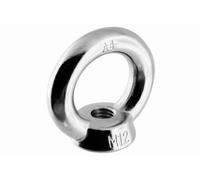 Golfare femmina 12mm, DIN 582, acciaio inossidabile AISI 316