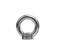 Golfari 1-2 pezzi di gancio sollevamento bullone ad occhiello e dadi vite anello rotondo in acciaio inossidabile 304 dimensioni M3/M4/M6/M8/M10/M12/M14(Eye Nut,Size M5 2pcs)