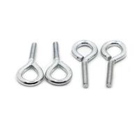 Golfari 1/5/10 pezzi M4 M5 M6 M8 M10 in acciaio zincato con occhiello, gancio ad anello/vite anello sospeso(70mm,M4 10pcs)