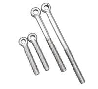 Golfari 1 pz M5 M6 M8 M10 M12 M14 M16] Bullone ad occhiello in acciaio inossidabile 304 Bullone di ancoraggio articolato Tasselli Occhiello Chiuso(110mm Half a tooth,M12)