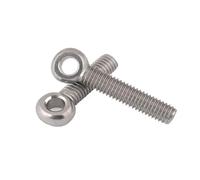 Golfari Bullone ad occhiello filettato in acciaio inossidabile M5 M6 M8 M10 M12, 2-5 pezzi, bullone di ancoraggio articolato(45mm,M5 5PCS)