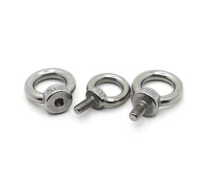 Golfari Di Sollevamento In Acciaio Inossidabile M12 Vite Con Foro For Bullone Ad Anello Rotondo For Carichi Pesanti For Fissaggio Sospeso Golfare Di Sollevamento For Fune Metallica(M12x70mm 1pcs)