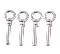 Golfari, Golfare di ancoraggio for sollevamento ad anello M10 da 4 pezzi, adatto for viti in acciaio inossidabile 304(M10x80mm)