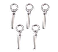 Golfari, Vite a occhiello di ancoraggio for anello sollevamento M8, 5 pezzi in acciaio inossidabile 304(M8x50mm)