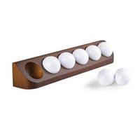 Golfball Vitrine - Falca della pallina da golf | Lo scaffale di golfball | Showcase di palline da golf in legno con 6 soggetti | Collezione Decorazione degli scaffali 'organizzatore di stoccaggio