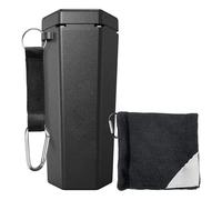 Golfball-Waschmaschine tragbarer Reiniger für Golftasche oder Golfwagen bestes Golf-Reinigungszubehör Geschenke für Männer Frauen tragbare Tasche Golftücher Golf-Zubehör für Männer