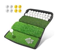 Golfguru Set di tappetini da golf, 4 in 1