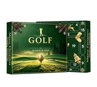 Golfing 24 Day Countdown Calendar Daily Practice Accessories Gift Box | Twenty Four Day Holiday Countdown Box Delivers Surprises Daily Featuring Practice Golfing Accessories Equipment Gear