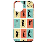 Golfing Golf Sport Retro Vintage Theme for Golfer Men Custodia per iPhone 12/12 Pro