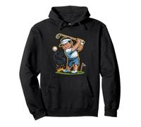 Golfista Bogey Distintivo Felpa con Cappuccio