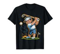 Golfista Bogey Distintivo Maglietta