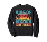 Golfo del Messico Forever Vintage Beach Ocean 1550 Uomo Donna Felpa