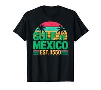Golfo del Messico Forever Vintage Beach Ocean 1550 Uomo Donna Maglietta
