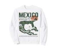 Golfo del Messico | Golfo de México Forever 1550 Retro Vecchia Mappa Felpa