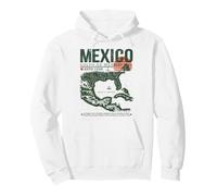Golfo del Messico | Golfo de México Forever 1550 Retro Vecchia Mappa Felpa con Cappuccio