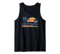 Golfo del Messico Retro - Vintage Beach Coastal Graphic Canotta