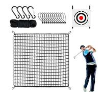 Golfpraxis Netz - Golfschlägen Auf Netz, Golfnetze Für Den Hinterhof, Ballschwing -ÜBung Simulator Heavy Duty | Golf -Golf Barriere Netzs Im Hinterhof Mit Zieltuch Für Innen, Außen, Garten