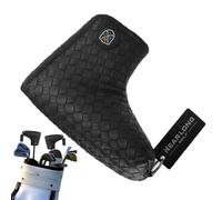 Golfputter Cover - 6,6 x 8,8 x 1,1 in Magnetic Headcover, Malletputter Protector | Portatile Premium Golf Clubputter Sleeve for Men Women, Soft Durable Head Cover for Travel Storage Course Accessories
