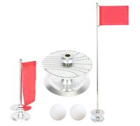 Golfs Pin Flag Hole Cup Set Putter Swing Training Practice Tool Flagstick Per Mettere Green Mat Golf Pin Flag Set