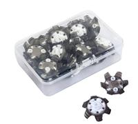 Golfschuh Spikes - Golfspikes | Golfschuh-Spikes | Ersatzgolfspitzen | Weiche Spikes für Golfschuhe | 18x komfortable Sneakers Accessoires Studs für Running Field Tennis Jumping Trail Road