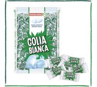 Golia Caramella Dura Balsamica Bianca Gusto Menta e Liquirizia in Busta 1Kg